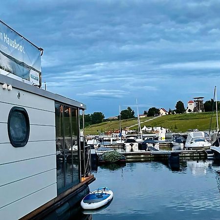 Hausboot Schiff Fuer 4 Personen Ca, 33 M Sup2 In Braunsbedra, Sachsen Anhalt Halle Saale Unstrut Region Exterior foto